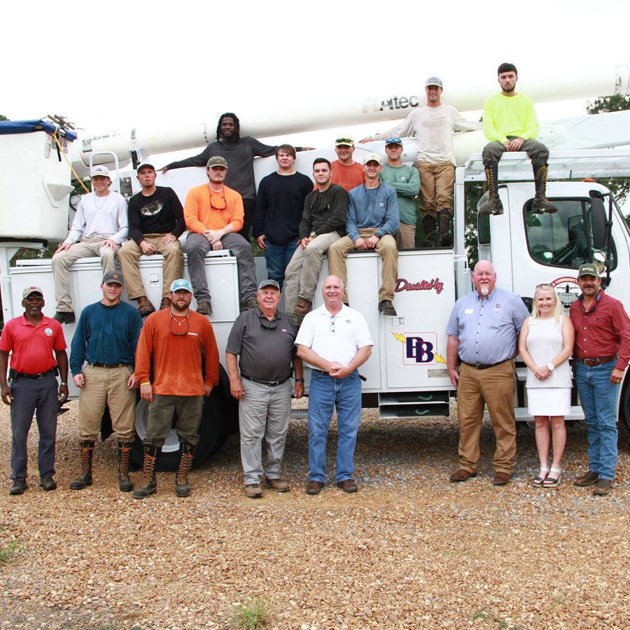 B&B donates bucket truck to Electrical Lineman Program