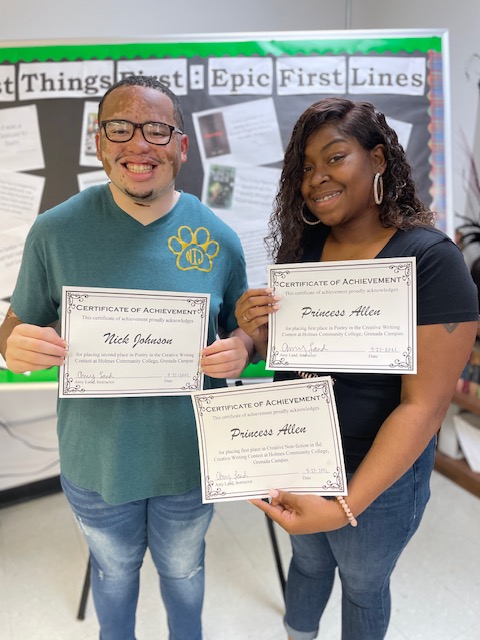 Grenada Campus announces 2021 Creative Writing Contest Winners