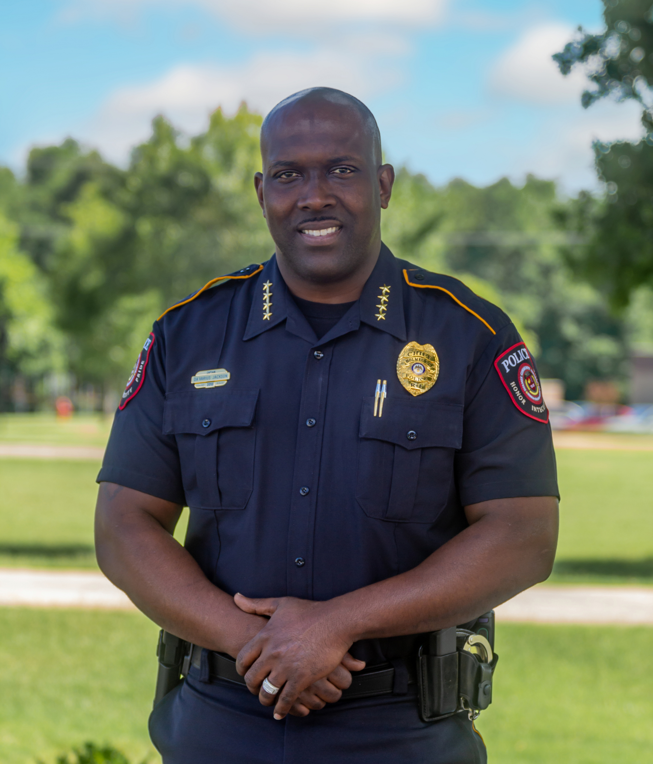 Da’Varius Jackson joins Holmes Ridgeland as new police chief
