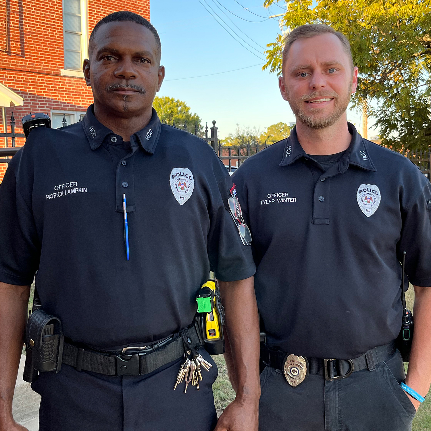 Two Holmes officers finish crisis intervention training