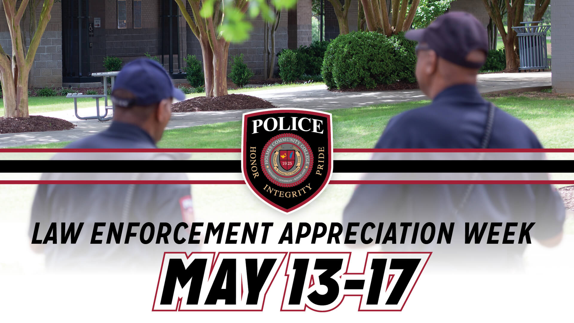 Law Enforcement Appreciation Week is May 13-17