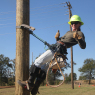 Breaking Barriers: Meet Holmes’ first female electric lineman