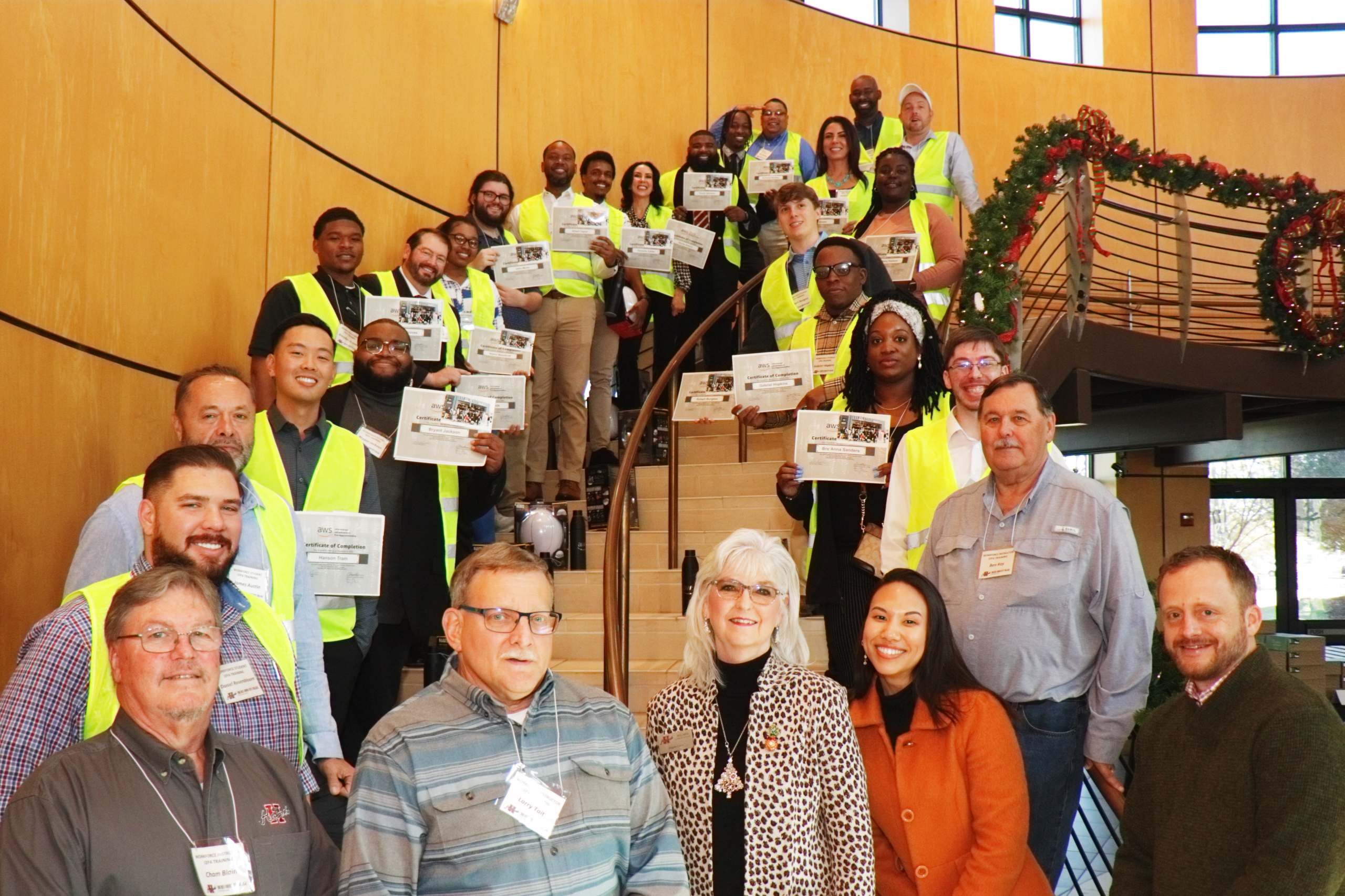 Holmes Ridgeland holds graduation for AWS Information Infrastructure Apprenticeship Program