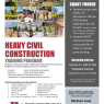 Holmes Workforce now offering spring Heavy Civil Construction course