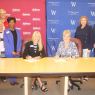 Holmes, The W sign new degree pathway agreement