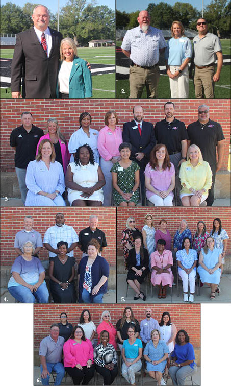 Holmes recognizes faculty, staff for years of service during Back to School Meeting