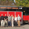 Holmes collision repair program recognized by Madison County for fire truck refinish