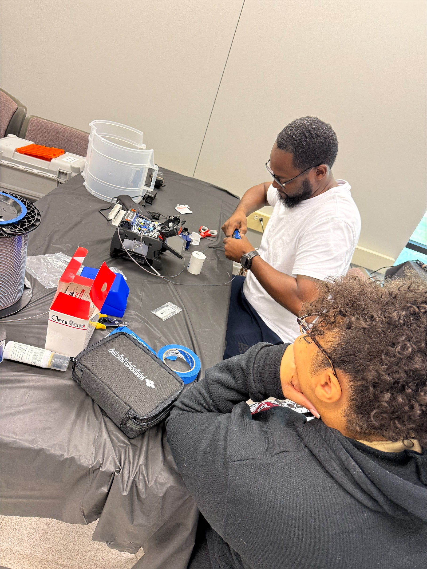 Fiber optics training scheduled at Holmes Ridgeland Campus