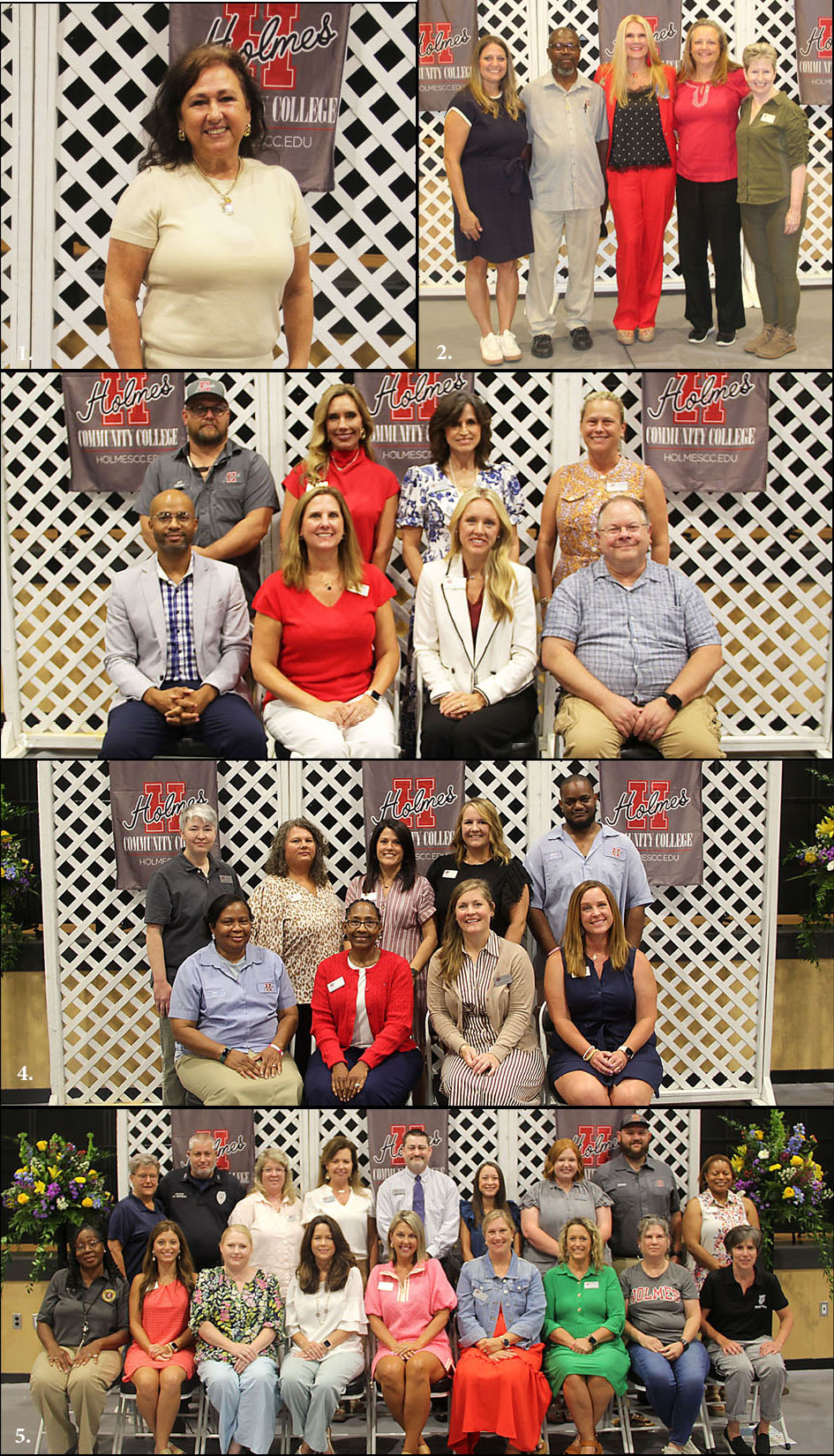 Holmes honors employees for years of service during Convocation 2026 Holmes honors employees for years of service during Convocation 2026